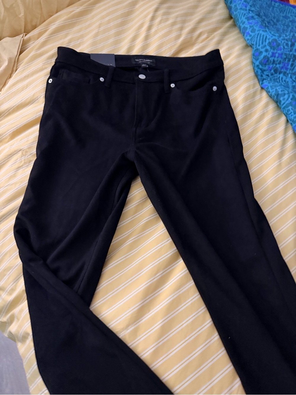 Banana Republic High-Rise Skinny Pants Black Size 3/12